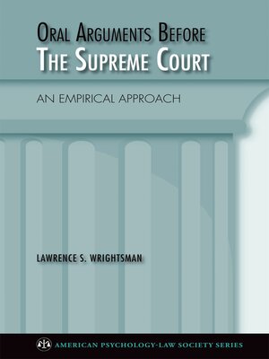 cover image of Oral Arguments Before the Supreme Court